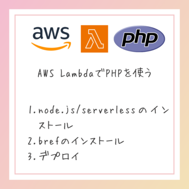 LambdaでPHPを使う